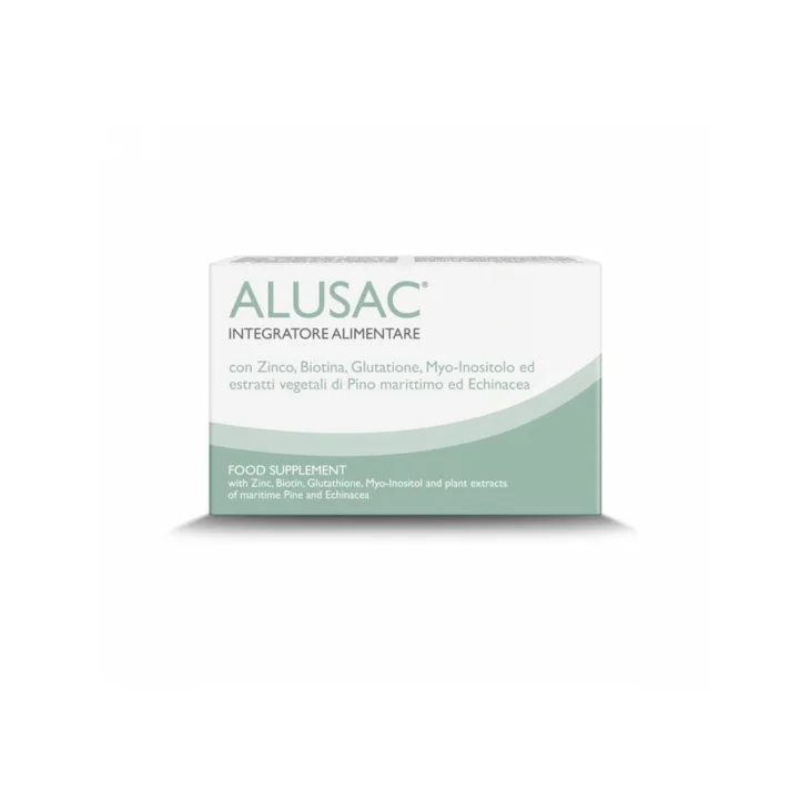 Skinius Alusac Integratore Pelle Grassa e Asfittica 30 compresse