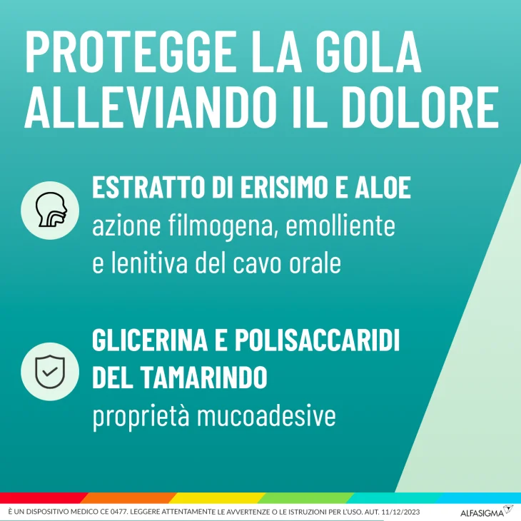 Neoborocillina Gola Junior Pastiglie per la Gola Gusto Fragola 15 pezzi