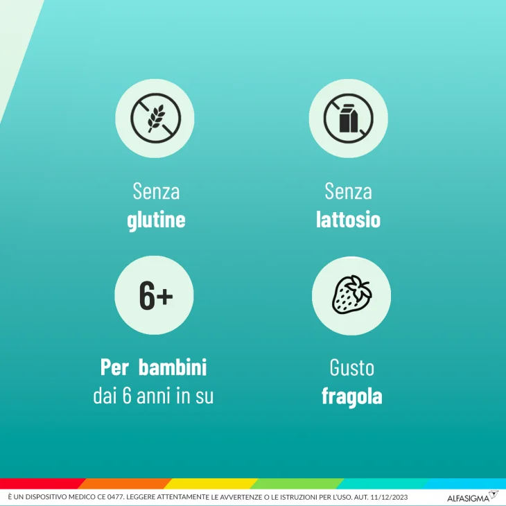 Neoborocillina Gola Junior Pastiglie per la Gola Gusto Fragola 15 pezzi