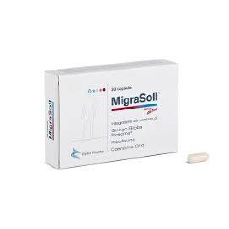 Migrasoll Integratore contro Mal di Testa 30 capsule