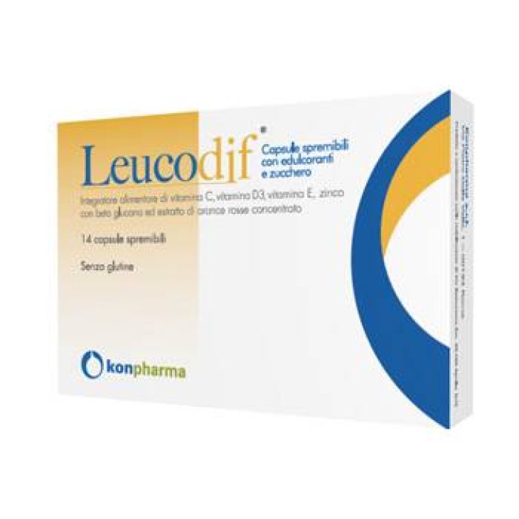 Leucodif Integratore Utile per le Difese Immunitarie 14 capsule spremibili