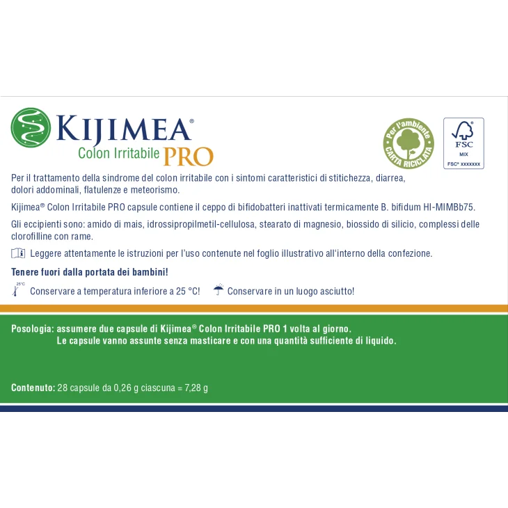 Kijimea Pro Integratore per Colon Irritabile 28 capsule