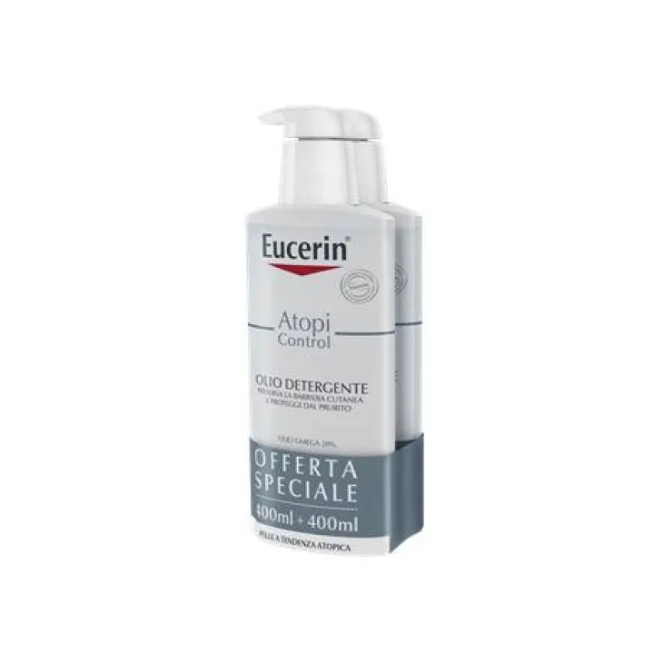 Eucerin AtopiControl Olio Detergente 400 ml Bipacco