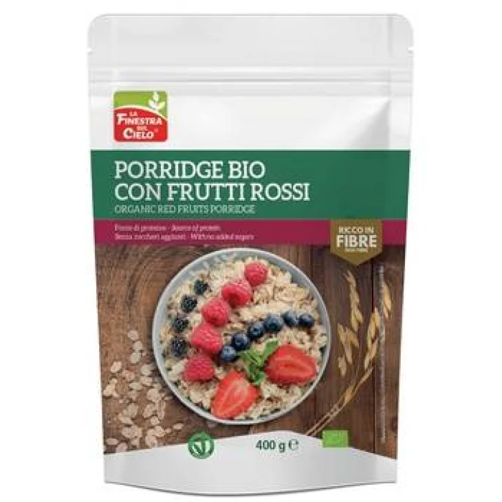 La Finestra sul Cielo Porridge Prodotto ai frutti rossi 400 g