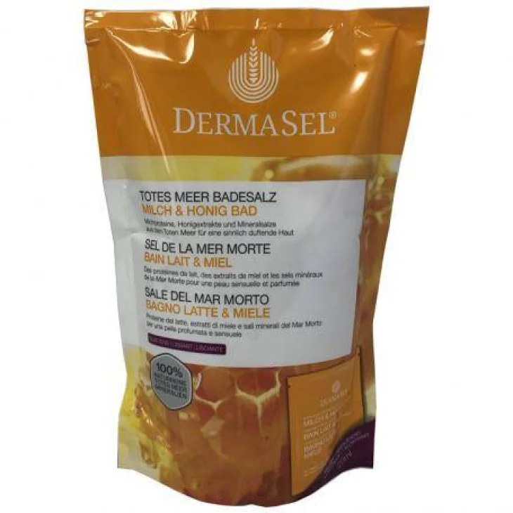 Dermasel Sali del Mar Morto Latte e Miele 420 gr