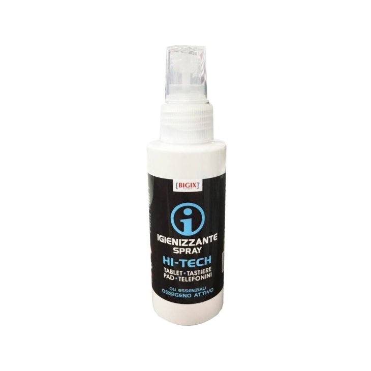 Bigix Spray Igienizzante Hi-Tech Pulizia Dispositivi Elettronici 100 ml