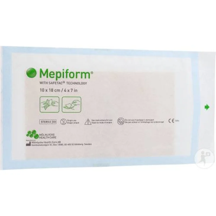 Mepiform Medicazione per Cicatrici 10x18cm 5 pezzi