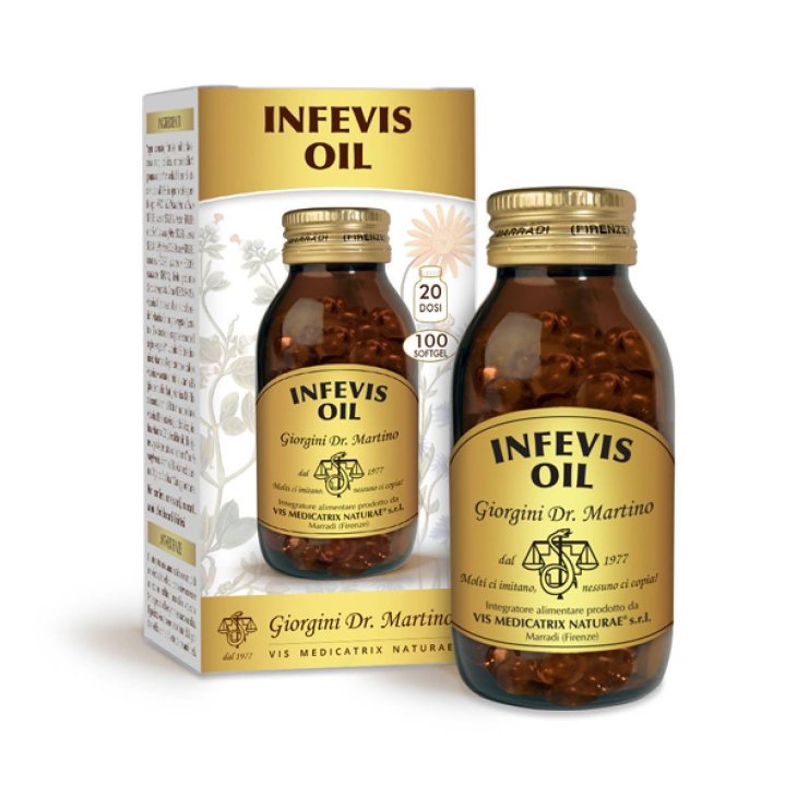 Dr Giorgini Infevis Oil Integratore Funzioni Respiratorie 100 softgel
