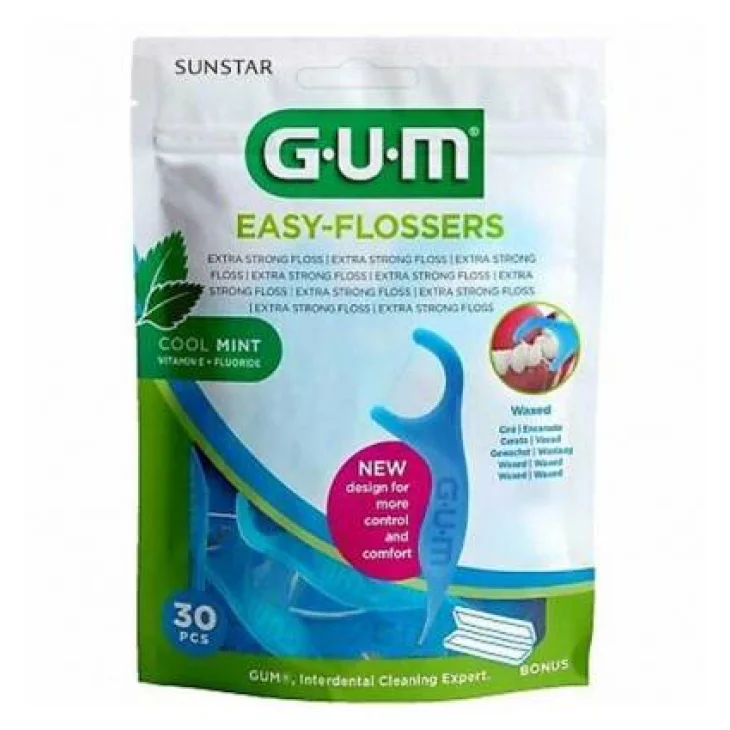 Gum Easy Flossers Forcella Interdentale 30 pezzi