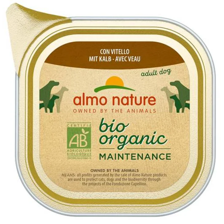 Daily Menu Bio Dog Alimento umido per cani gusto vitello 100 g