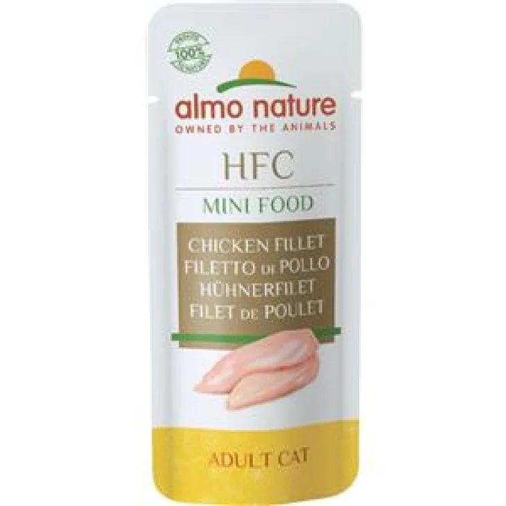 Almo Nature Green Label Mini Food Filetto Pollo 3 g