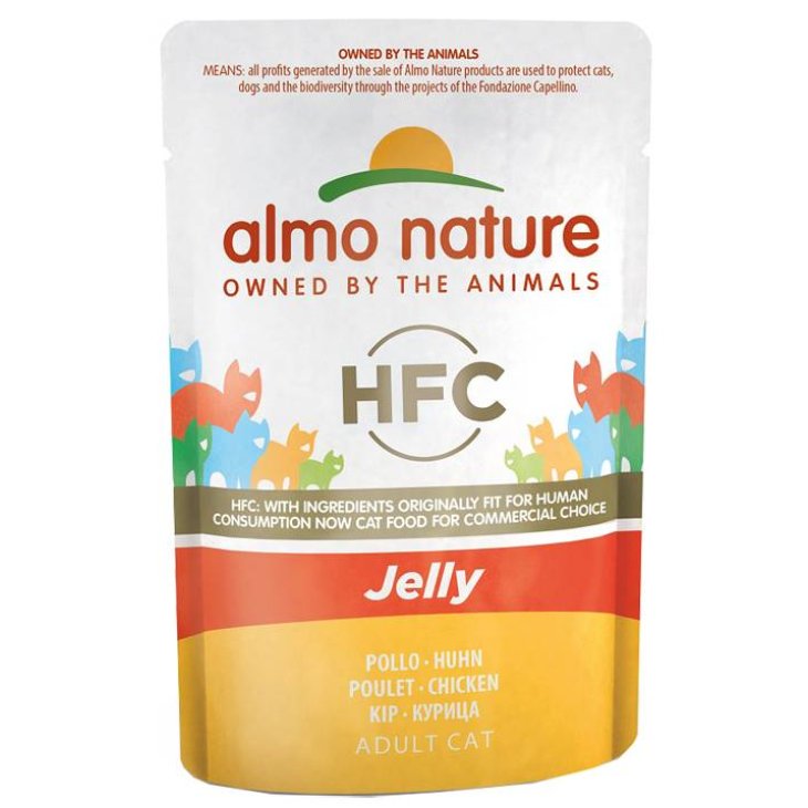 Almo Nature Classic Jelly Cibo umido con pollo per gatti 55 g