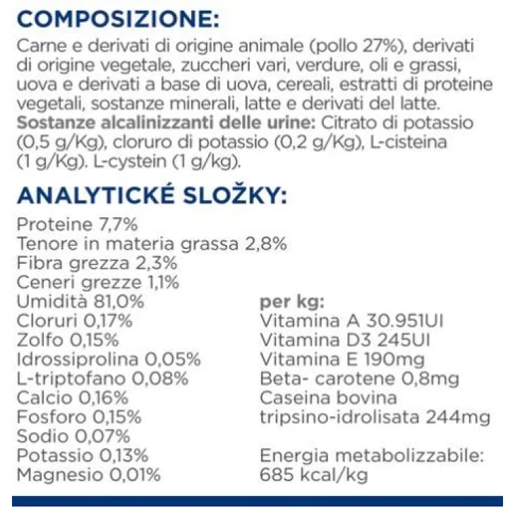 Hill'S Prescription Diet C/D Multicare Stress Alimento Per Gatti 85 g