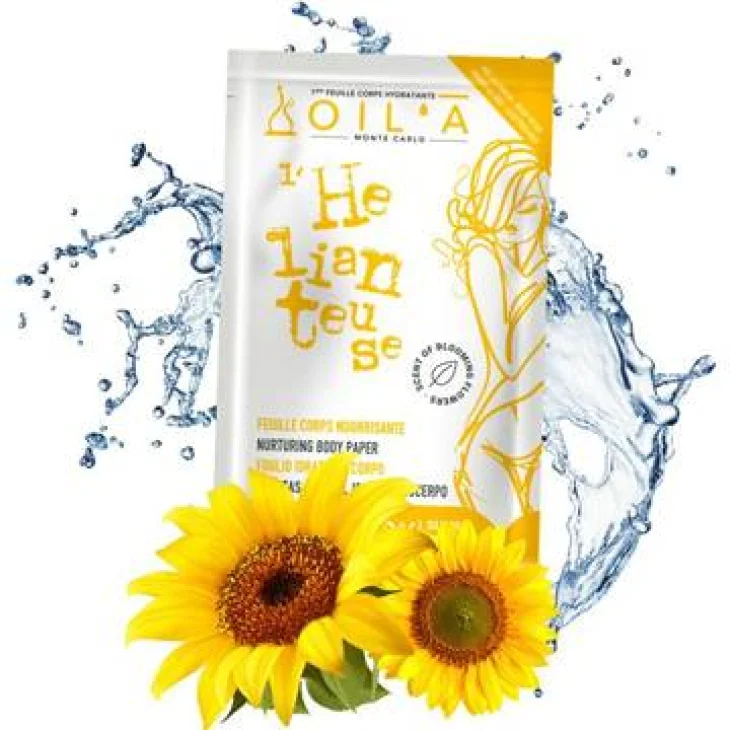 Oil'a' L'helianteuse Foglio Idratante Naturale Corpo A Basedi Olio Di Helianthus Spremuto A Freddo 4,9 Ml