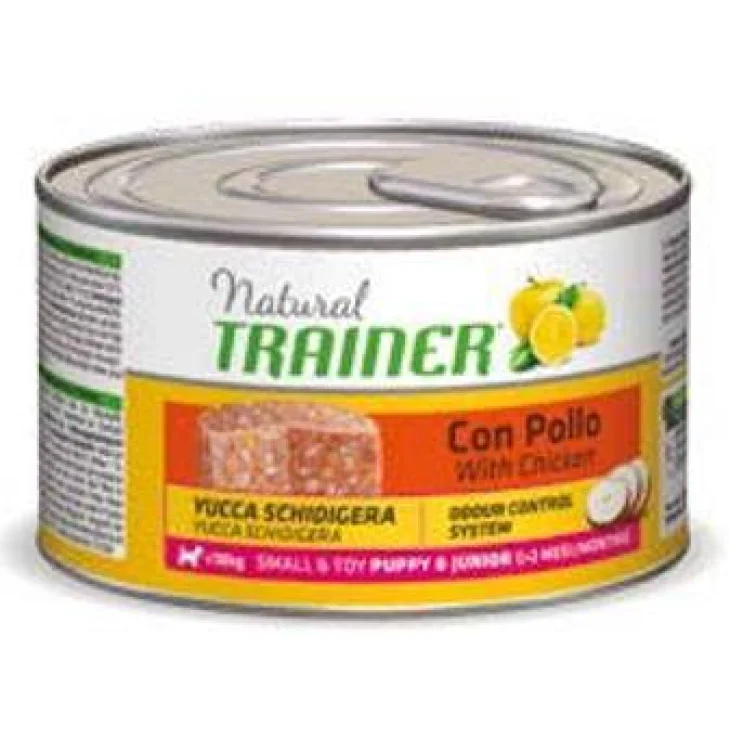 Trainer Natural Dog Adult Small & Toy Pollo E Riso Alimento per cani 150 g