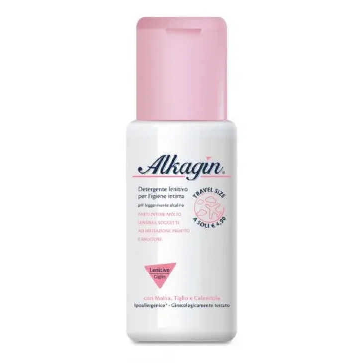 Alkagin Detergente Intimo Lenitivo Travel Size 100 ml