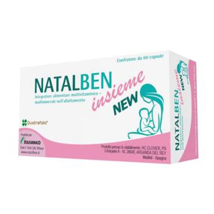 Natalben Insieme New Integratore per Allattamento Materno 60 capsule