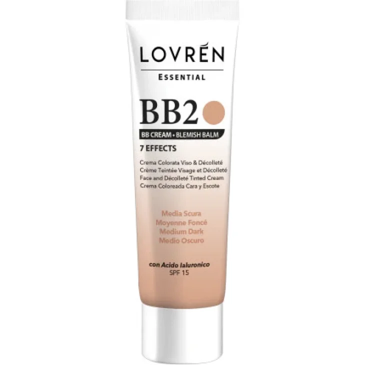 Lovren Essential Bb Cream Bb2 Fondotinta Tonalità Medio Scura