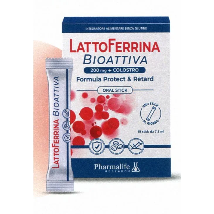 Pharmalife Research Lattoferrina bioattiva 15 stick