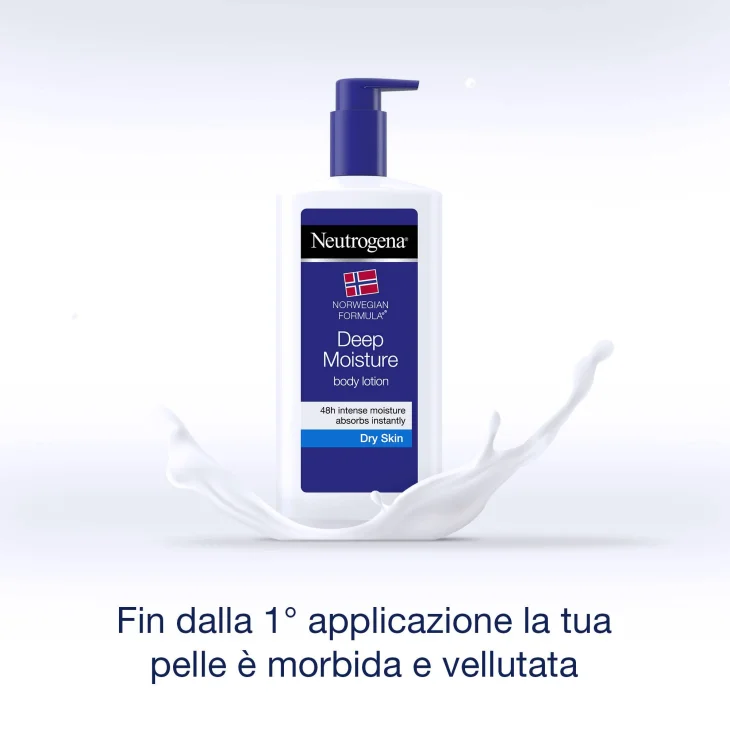 Neutrogena Fluida Corpo Idratazione Intensa Formula Norvegese Pelle Secca 400ml