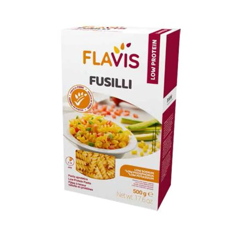 Flavis Fusilli Pasta aproteica 500 g