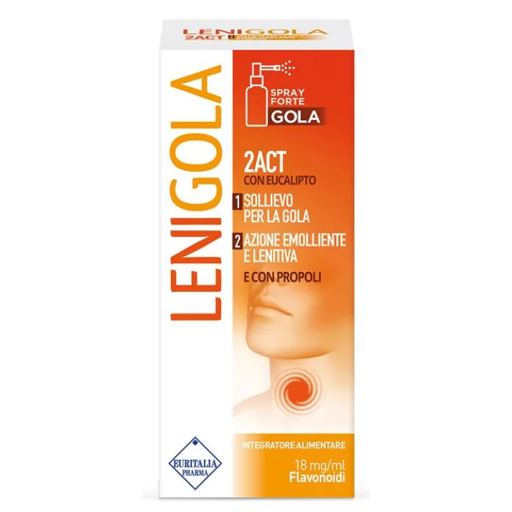 Lenigola Forte Propoli Spray per il benessere della gola 20 ml