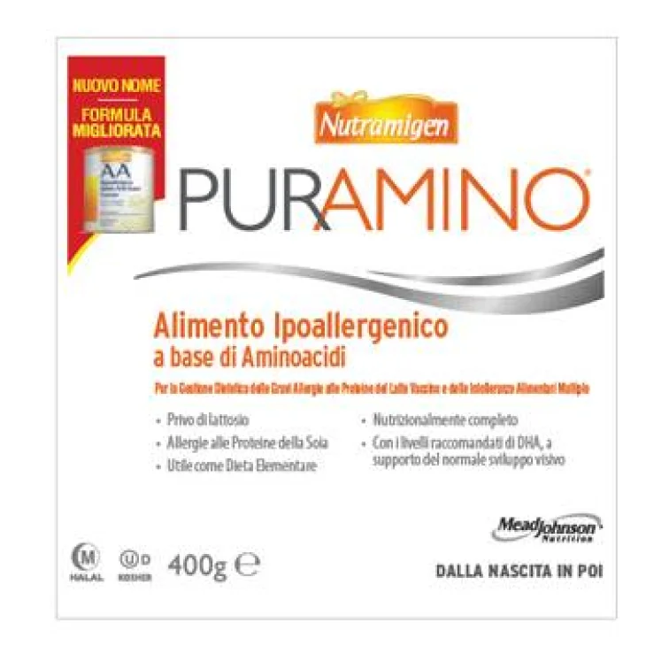 Nutramigen Puramino Alimento a fini medici speciali per lattanti 400 g