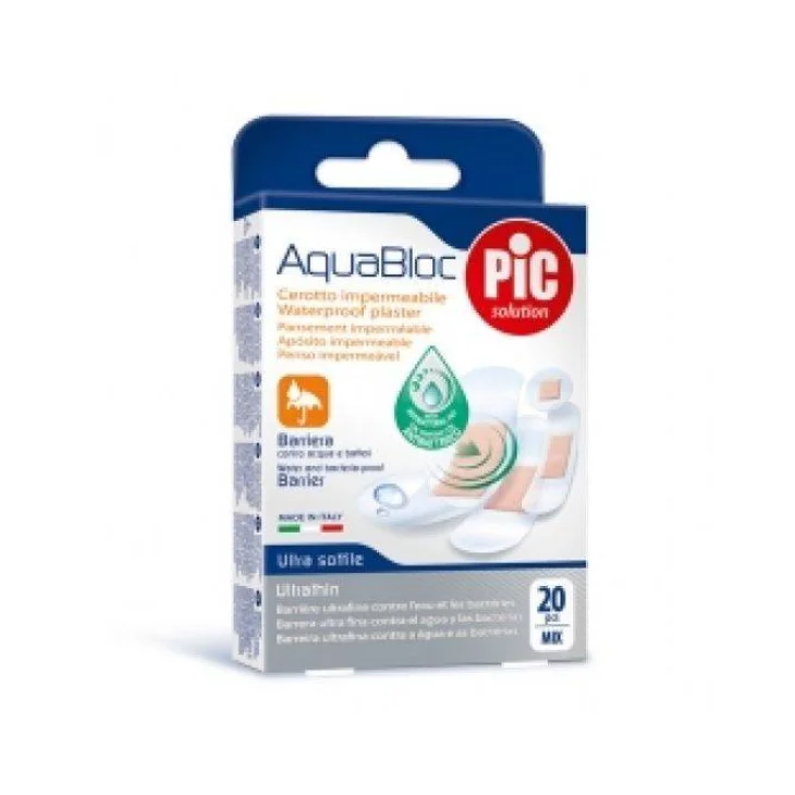 Pic Aquabloc Cerotto antibatterico 40 pezzi