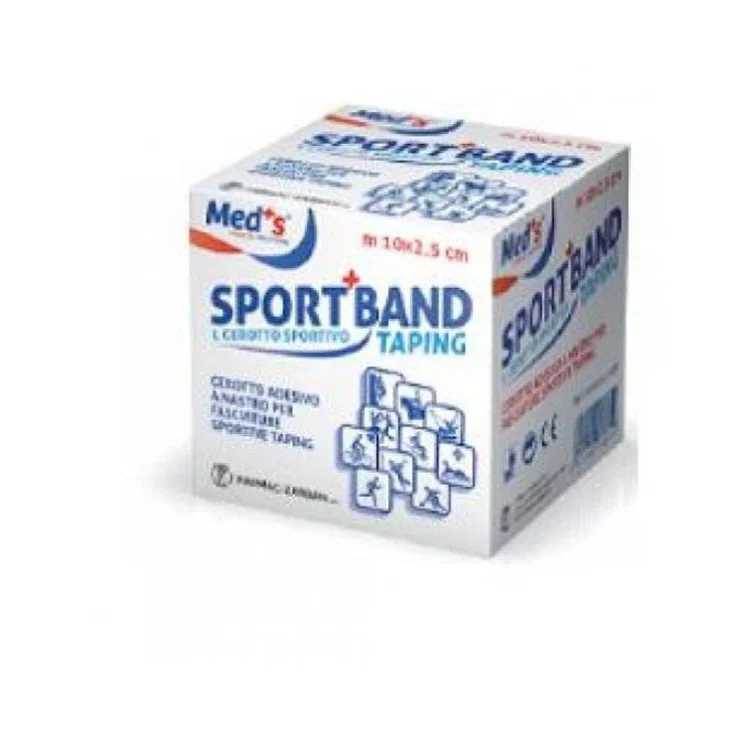 Meds Cerotto in tela bianca sportivo 1000x5cm