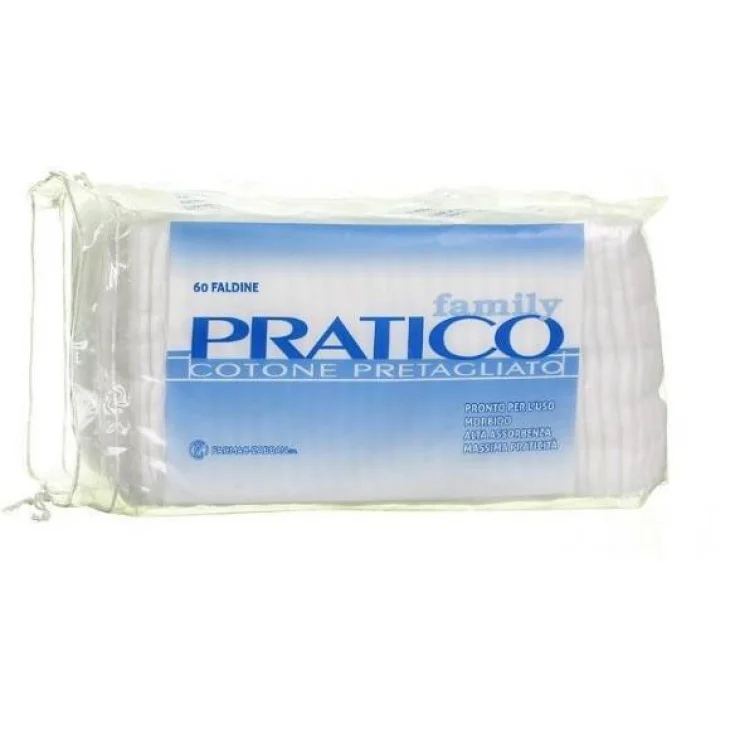 Cotone Pretagliato Family 10x10cm 60 Pezzi