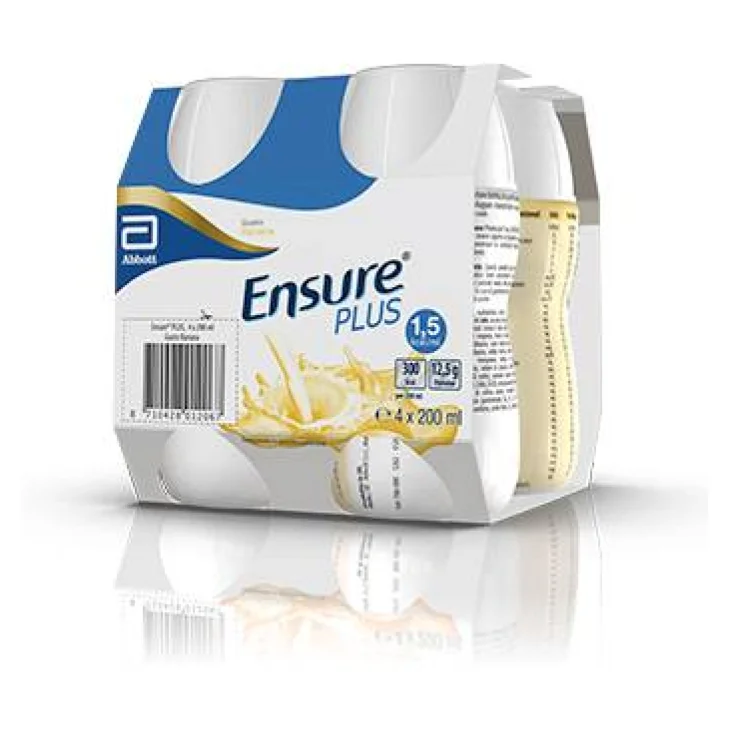 Ensure Plus Banana 4 Bottiglie Da 200 Ml