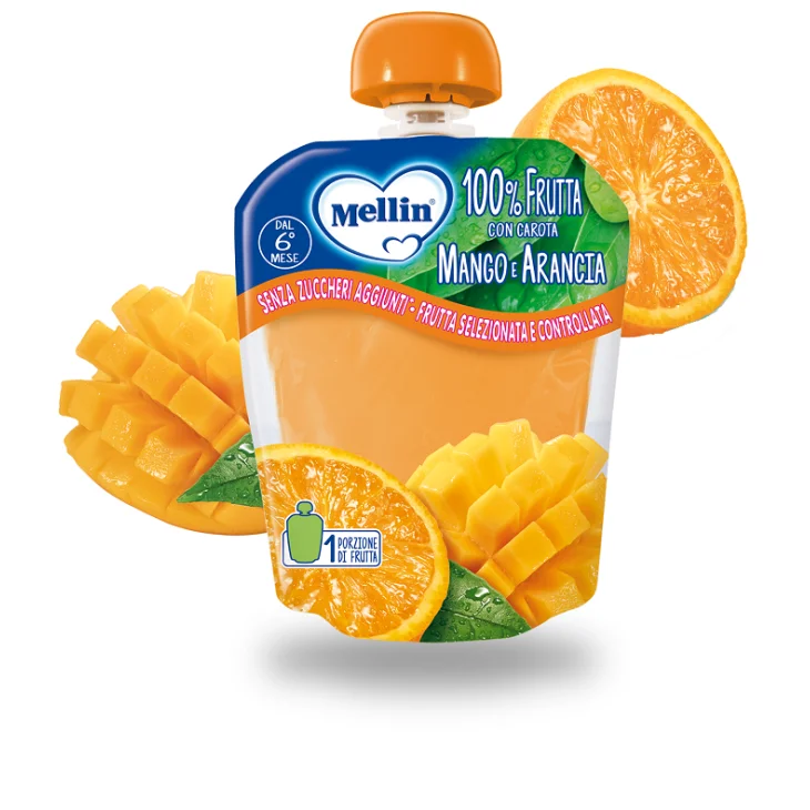 MELLIN 100% ARANCIA MANGO 90 G