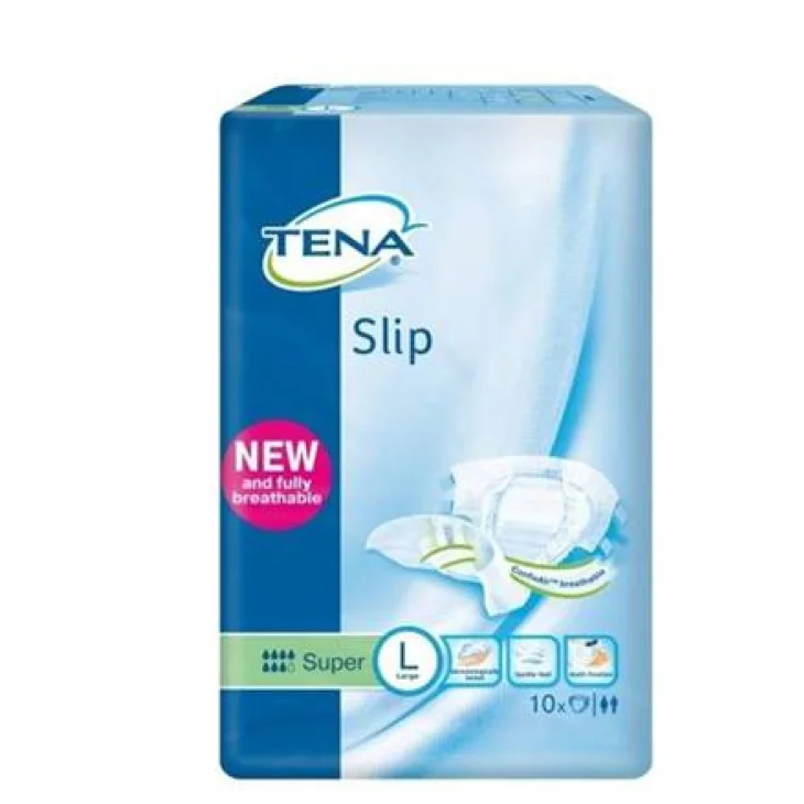 Tena Slip Super L Pannolone per incontinenza a mutandina 10 Pezzi