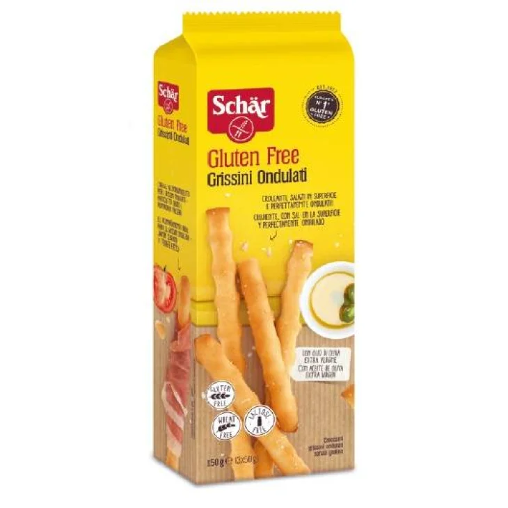 Schar Grissini Ondulati Snack senza glutine 150 g