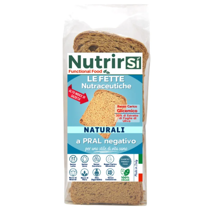 NutrirSi Nutricrock Fette biscottate a basso carico glicemico 300 g