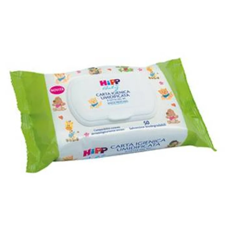 Hipp Baby Carta igienica umidificata 50 Pezzi