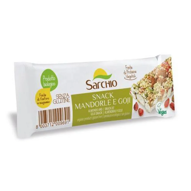 Sarchio Snack Mandorle e Goji Monoporzione 20 G