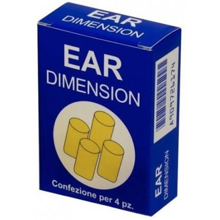 Farvisan Ear Dimension Tappo Auricolare In Spugna 4 Pezzi