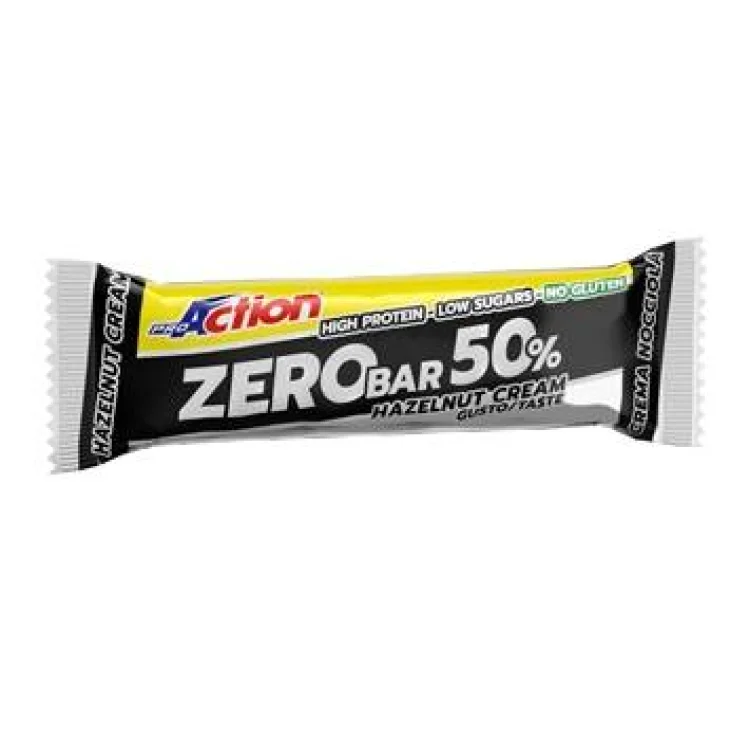 Proaction Zero Bar 50% Crema Di Nocciole 60 G
