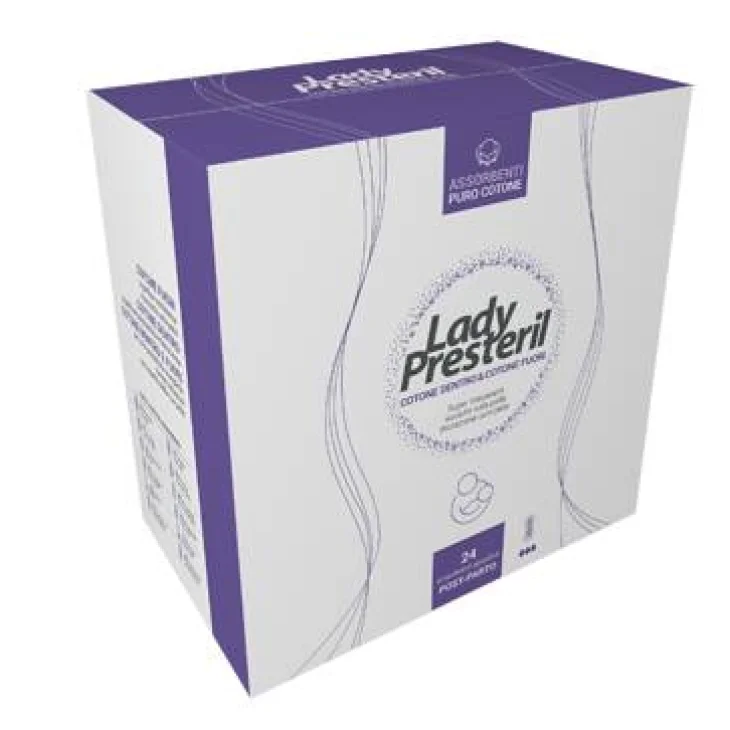 Lady Presteril Assorbenti postparto 24 Pezzi
