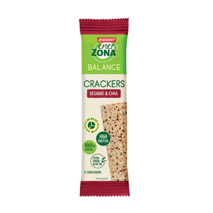 Enerzona Crackers Sesamo e Chia 25 g