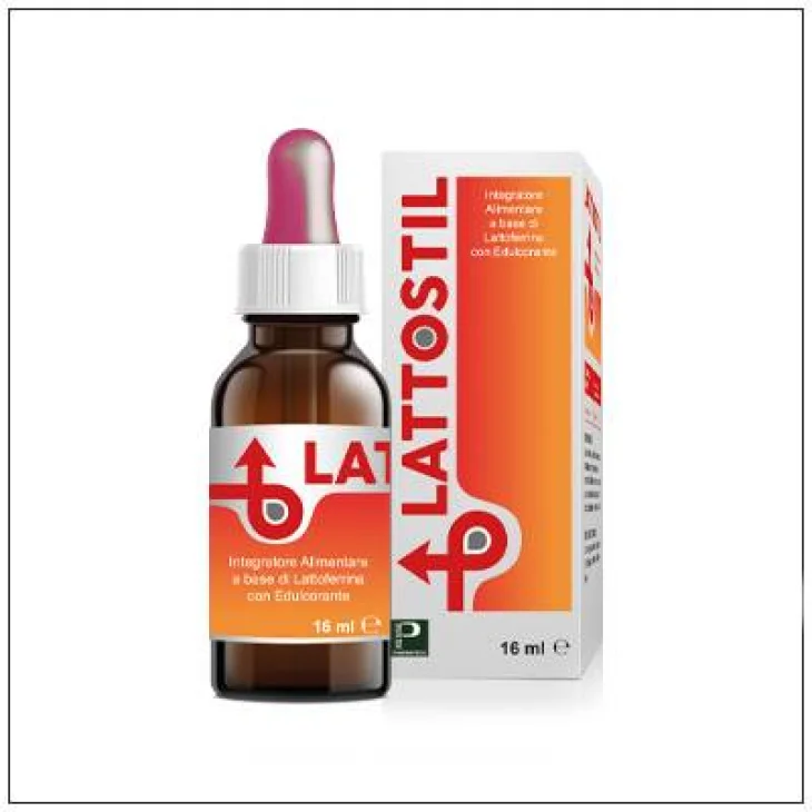 Piemme Pharmatech Lattostil Gocce Integratore di Lattoferrina 16 ml