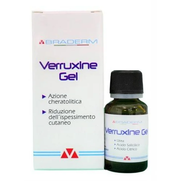 Verruxine Gel Soluzione Trattamento Verruche 15 ml