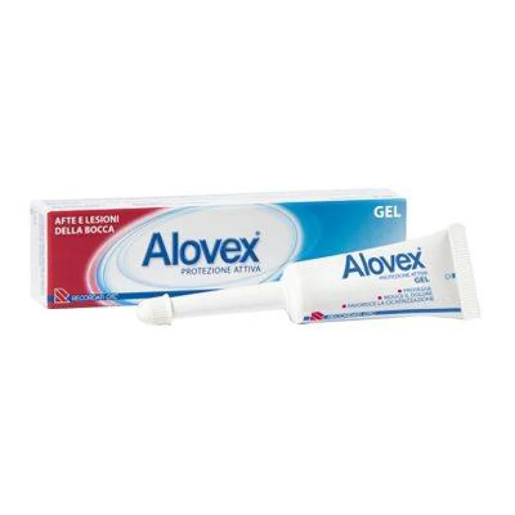 Alovex Protezione Attiva Gel contro lesioni della bocca 8 ml