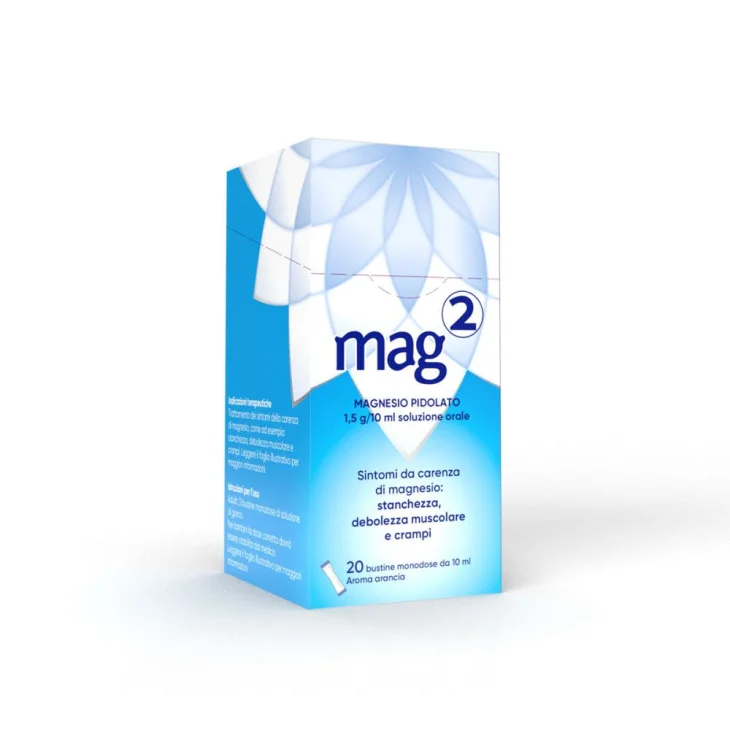 MAG 2 Soluzione Orale 20 bustine monodose 1,5 g/10 ml