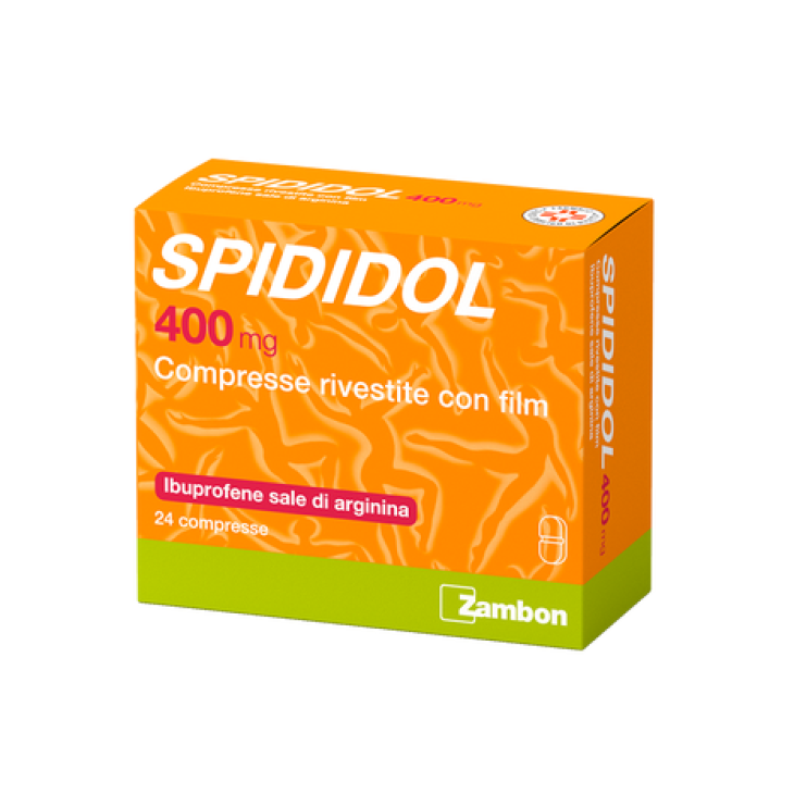 Spididol 400 mg Analgesico e Antinfiammatorio 24 compresse