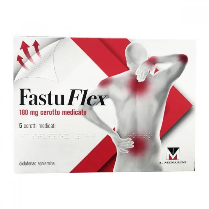 FastuFlex 5 Cerotti Medicati 180 mg