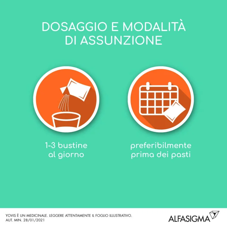 Yovis Integratore contro i disturbi intestinali 10 bustine