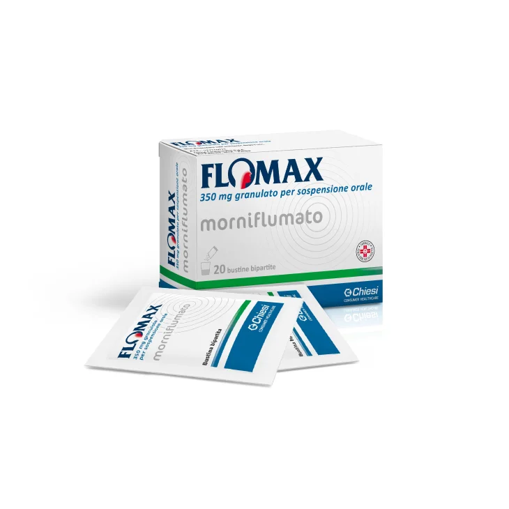 Flomax 350mg Granulato per Mal di Gola Sospensione Orale 20 bustine