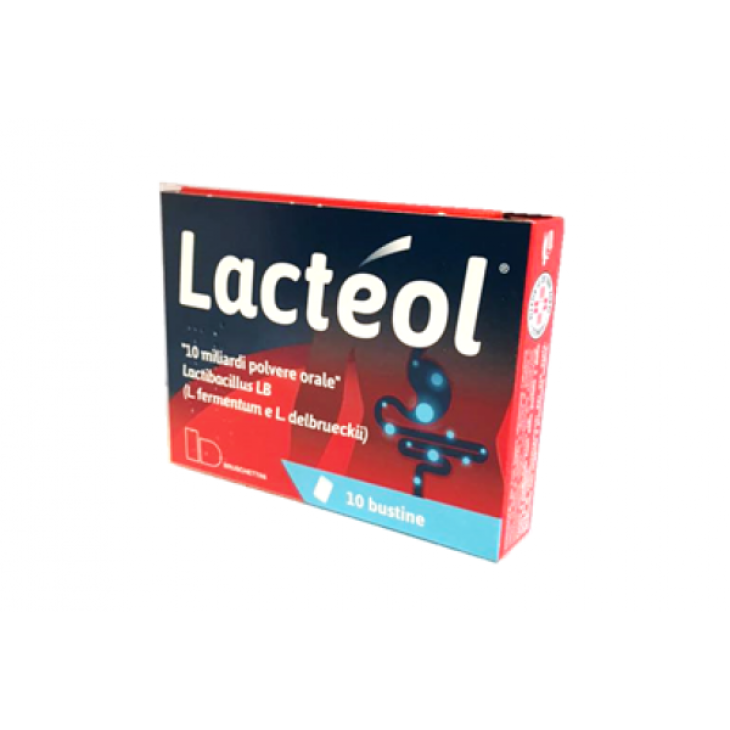 Lacteol 10 Miliardi Lattobacilli Antidiarroico 10 Bustine Polvere Orale